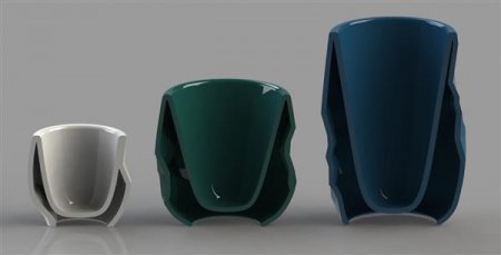 美女学生利用3D打印技术制作精美陶瓷器