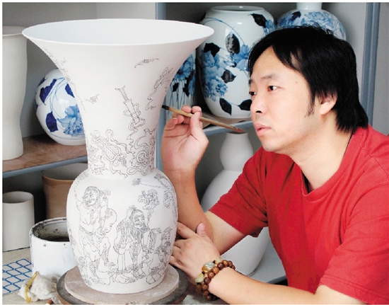 陶瓷材料绘画艺术