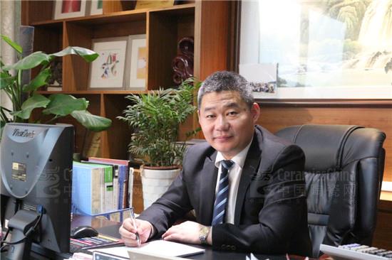 意利宝陶瓷品牌总经理张召玉